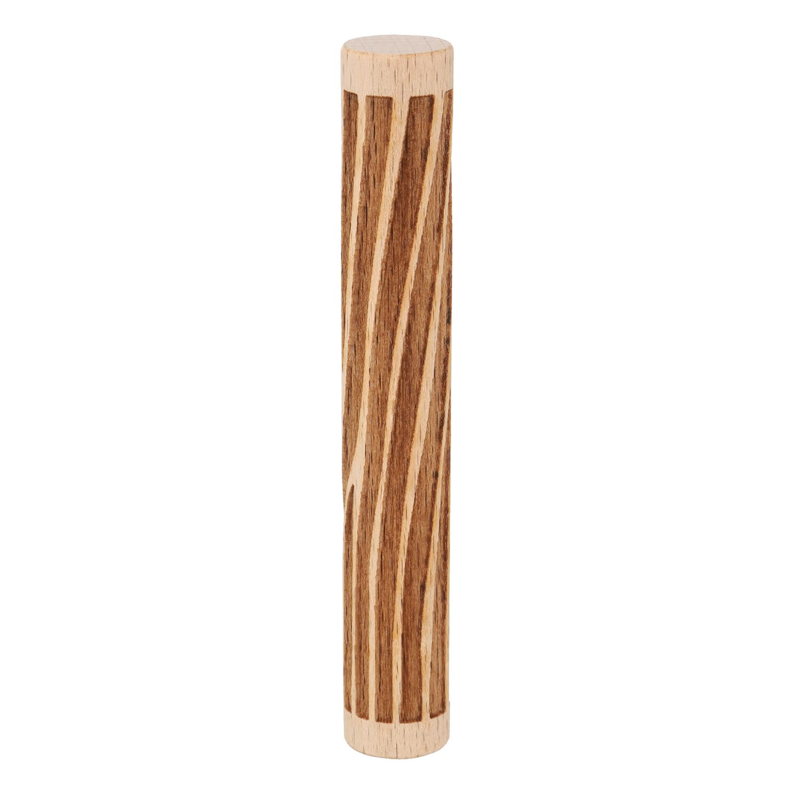 HARFINGTON Rodillo de arcilla de madera de 4 pulgadas, con patrón de grano de madera, rodillos de madera, herramientas de cerámica, rodillos de textura de grano de madera, rodillos para arcilla para