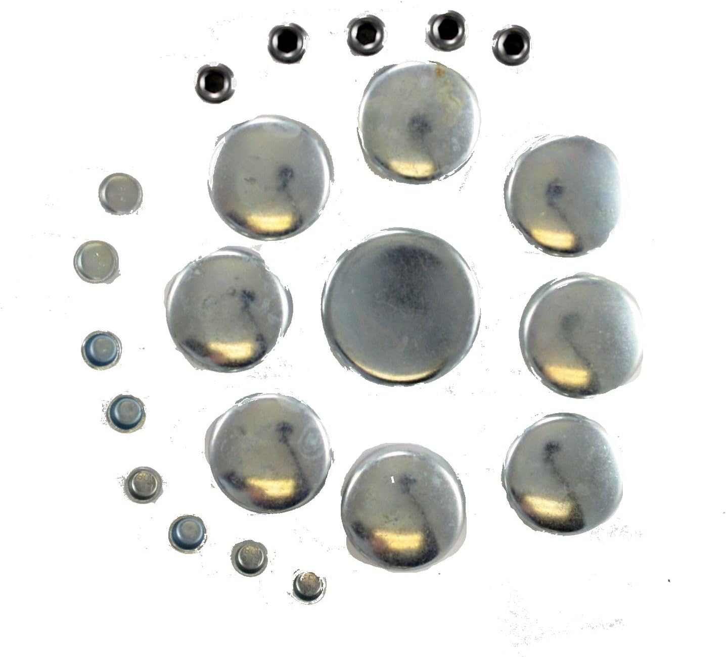 Mechanics Choice Engine Expansion Plug Kit for 1970-1971, 1975, 2001-2005 Buick, Chevrolet, GMC Camaro, LeSabre, Sierra 2500 HD, Sierra 3500, Silverado 2500 HD, Silverado 3500 (131148)