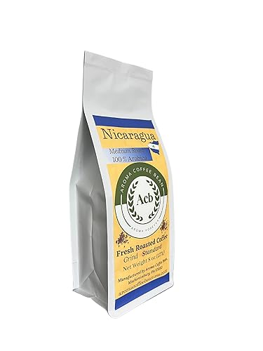 Miniatura 6 de Aroma Coffee Bean Honduras Coffee Café molido tostado medio, 8 onzas