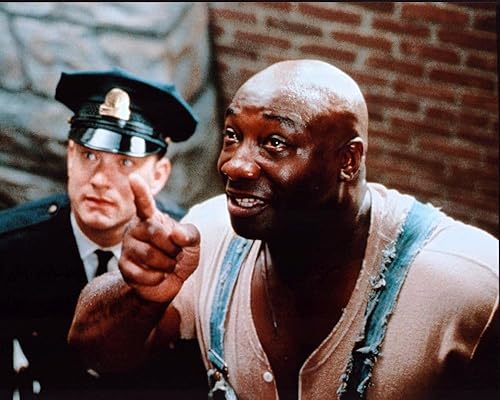 Miniatura 1 de Posterazzi Impresión fotográfica de Tom Hanks y Michael Clarke Duncan en la Milla Verde (16 x 20) - Artículo # MVM01629