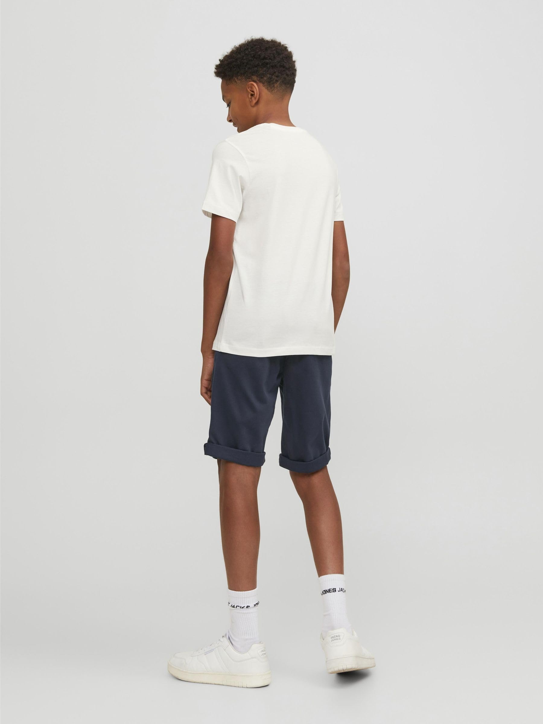 JACK & JONES Jjibowie Jjshorts Solid Sa Jr Bermudas para Niños