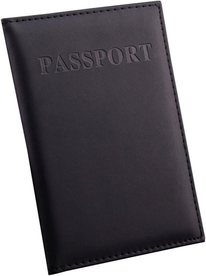 Everyday Travel Passport ID Card Cover Holder Case Protector Skin Organizer (Black) Amazon.co