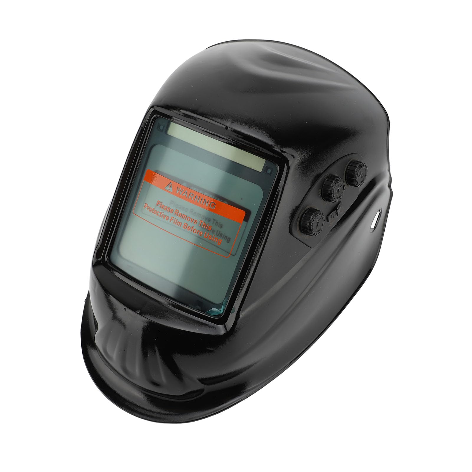 Casco de Soldadura Pantalla Grande Pantalla LCD Color Verdadero Energía Solar Capucha de Soldadura con Oscurecimiento Automático