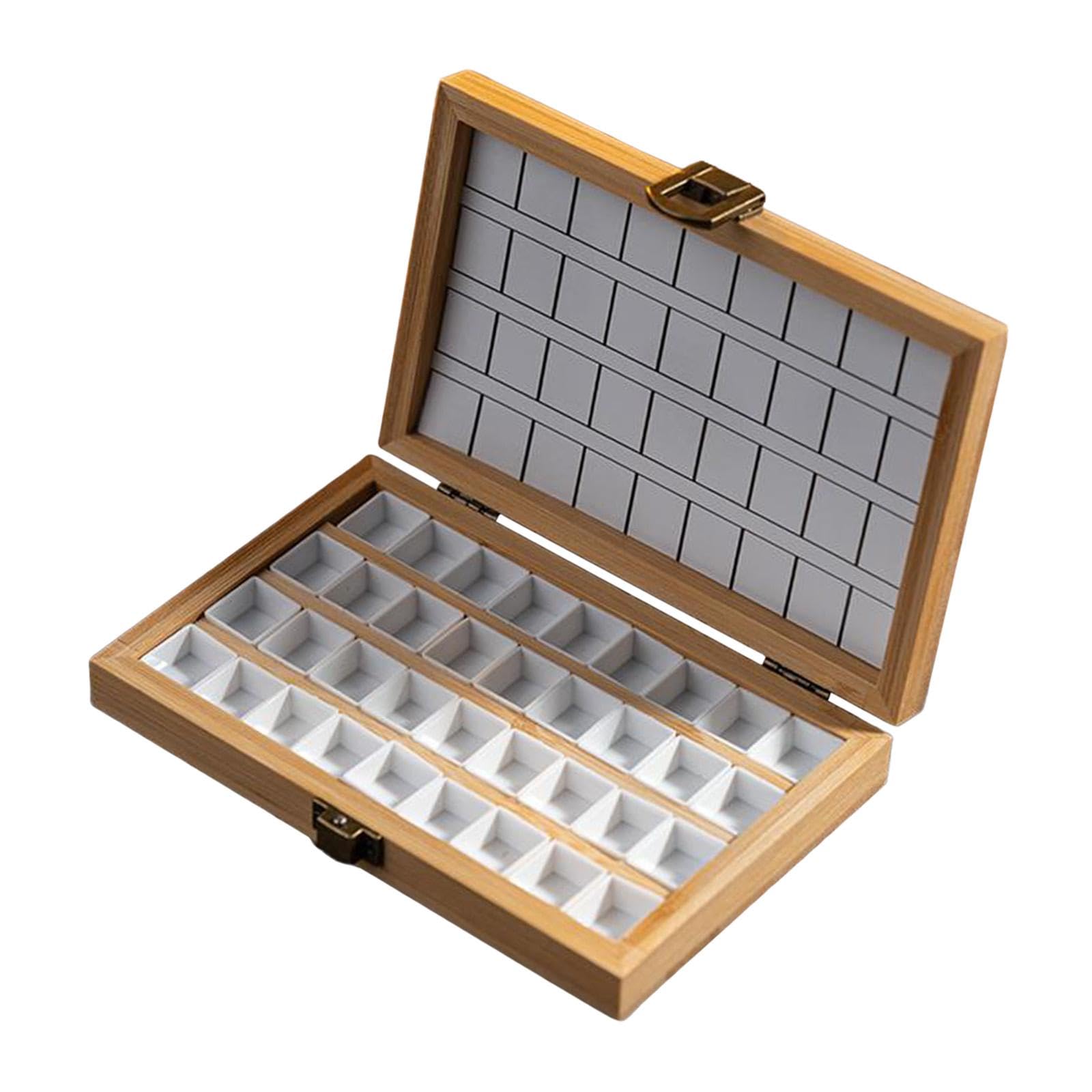 kowaku Caja de Paleta de Acuarela Vacía Caja de Paleta de Pintura de Acuarela para Estudiantes