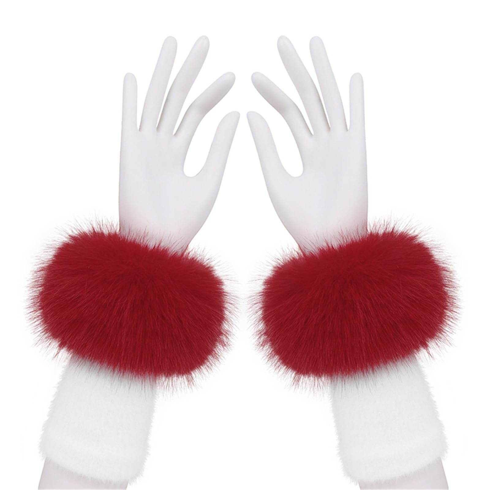 MICFENY Soft Polyester Arm Gloves Comfortable Wrist Protectors For Cold Weather Unisex Design