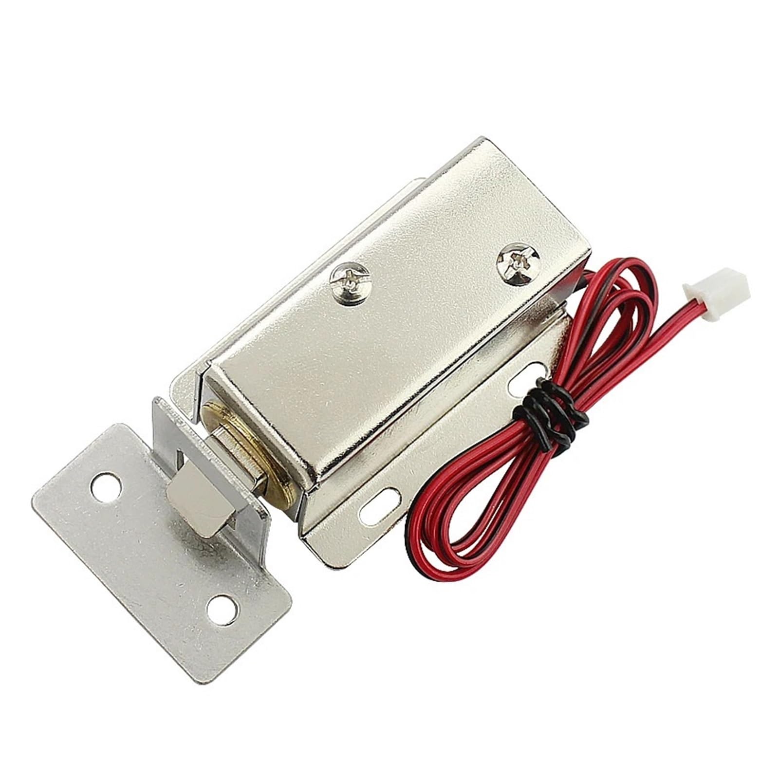 Hyrtefbn Dc24v Electromagnet Control Lock Small Electronic Lock Mini Electric Bolt Door(Dc24v)