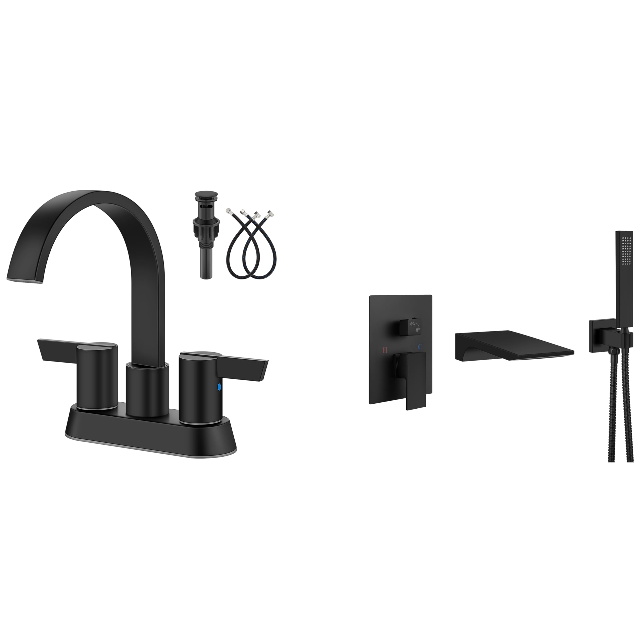 Hcfyauis Bathroom Faucets Bathtub Faucet