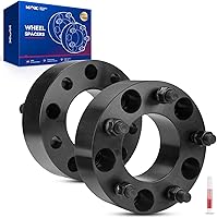 Vista 205 de KAX Espaciadores de rueda 4x4, adaptadores de espaciadores de rueda de 1" con pernos de 1/2" x20, diámetro del cubo de 59 mm, 2 piezas para Xpress