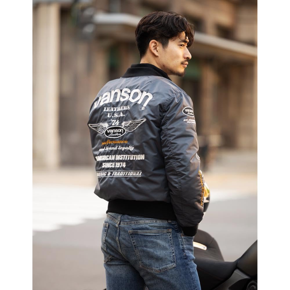 vanson カモフラ MA-1ジャケット　XXL Vanson Leathers｜MA-1 JACKET | Rakuten Fashion(楽天