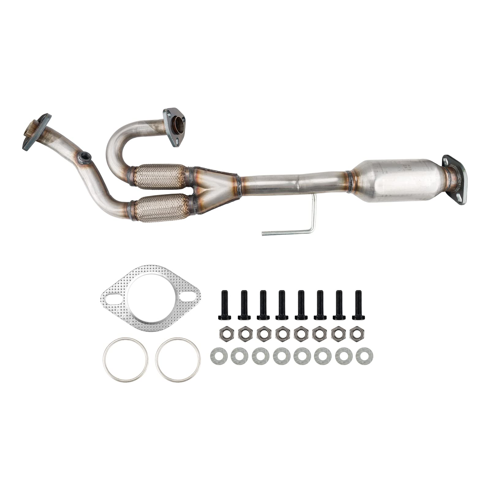 KAX 1PC Rear Catalytic Converter Fits for 2004-2008 Nissan Maxima,2002-2006 Altima,2004-2006 Quest 3.5L V6