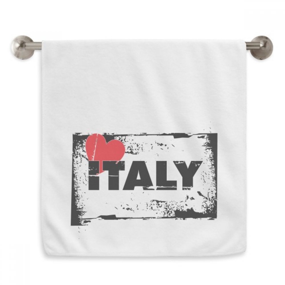 Serviette moelleuse Italie blanche pour sécher en douceur les peaux sensibles