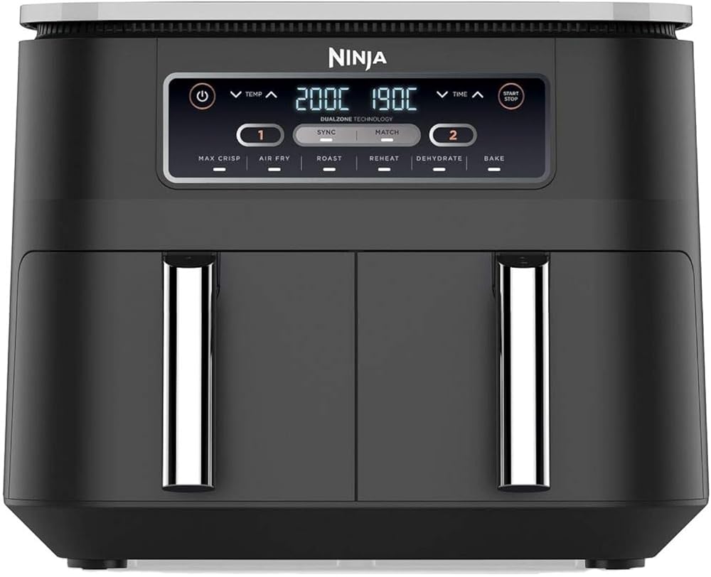 Ninja Foodi Dual Zone Digital Air Fryer 7.6L