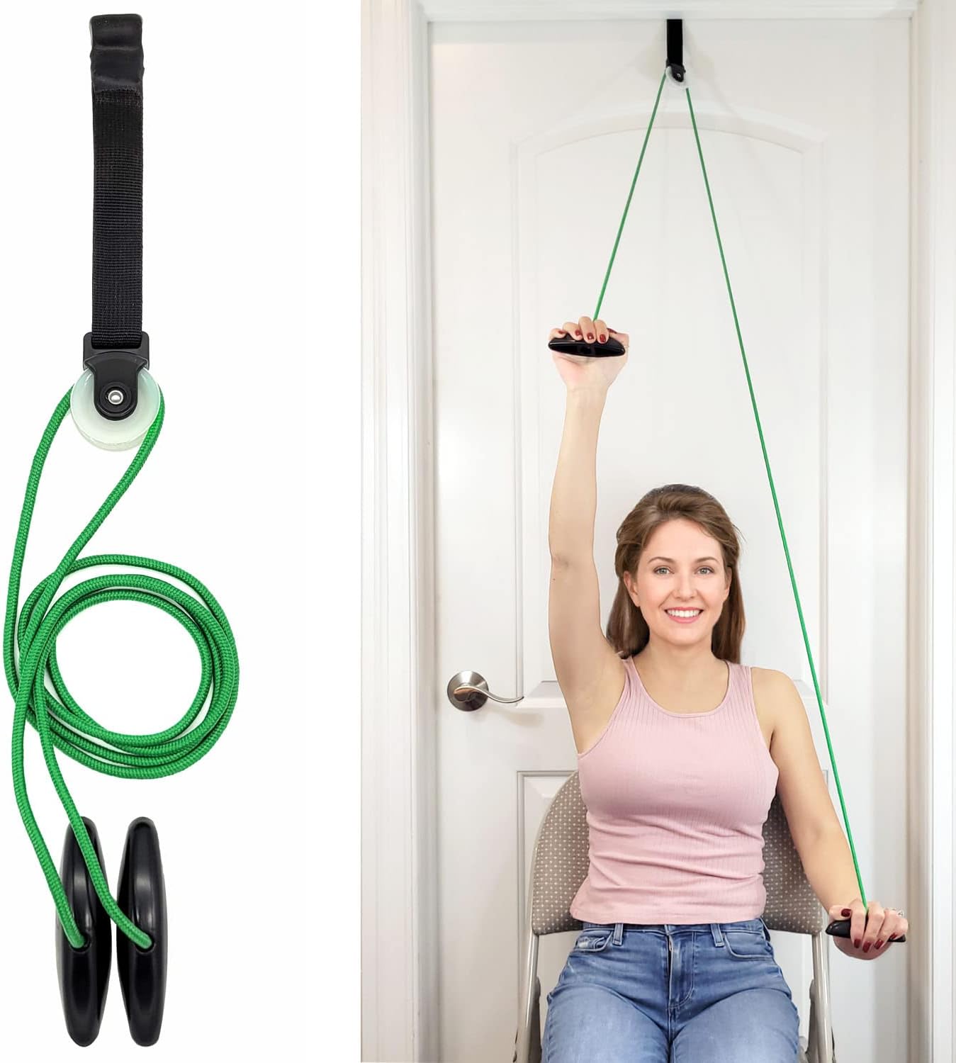 LiftAid Shoulder Pulley for Physical Therapy with Exercise