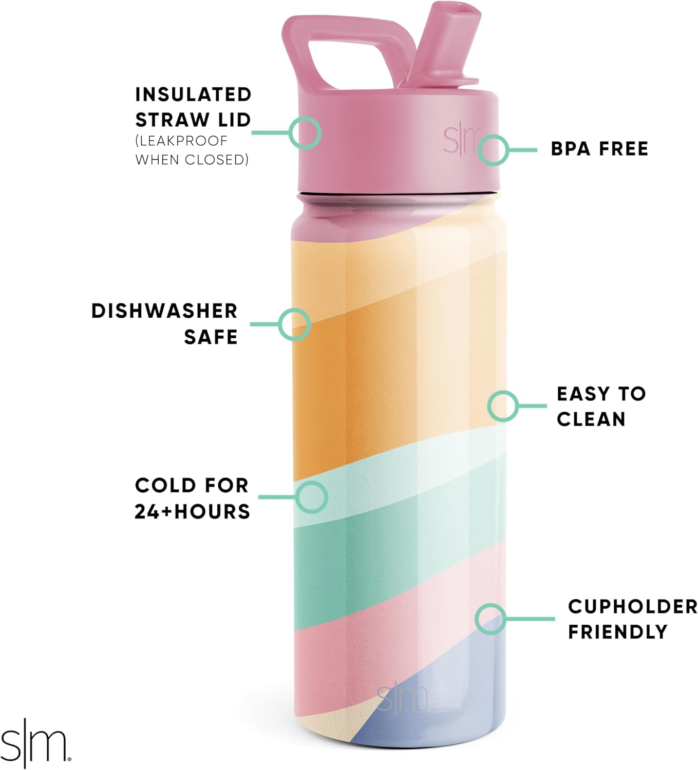 Simple Modern Kids Summit Water Bottle