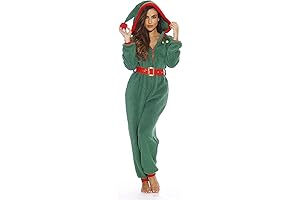 Men's Elf Christmas Onesie: Festive and Cozy Nightwear
