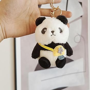 Amazon.co.jp: パンダキーホルダー,パンダのぬいぐるみキーホルダー