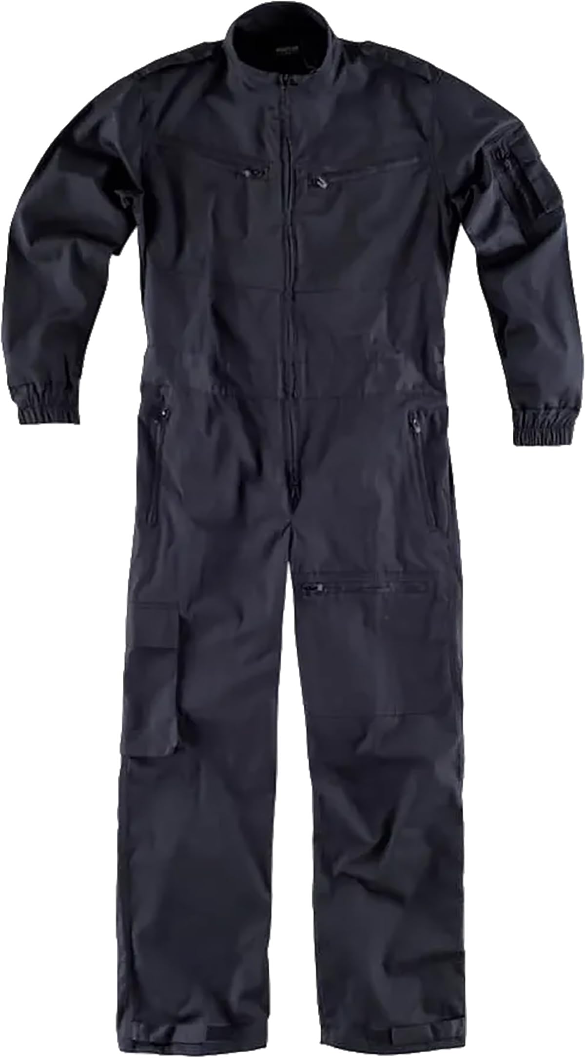 WORKTEAM Buzo de Trabajo Multibolsillos Mono para Mecánico e Industria, Tejido Ripstop Antidesgarro de Alta Resistencia, Cuello Alto y Cremallera de Doble Tirador. Unisex