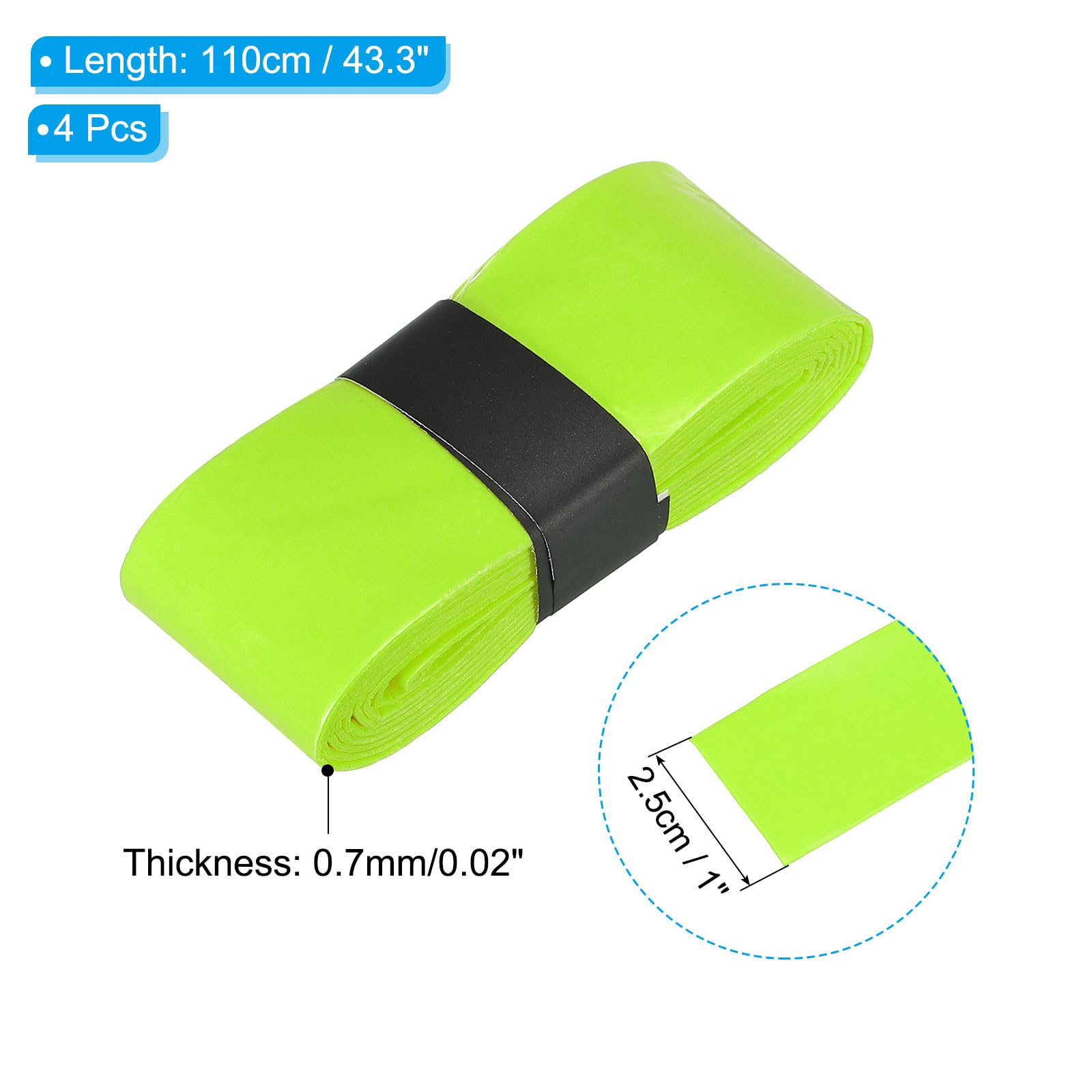PATIKIL 43.3" Tennis Racket Grip Tape - Image 2