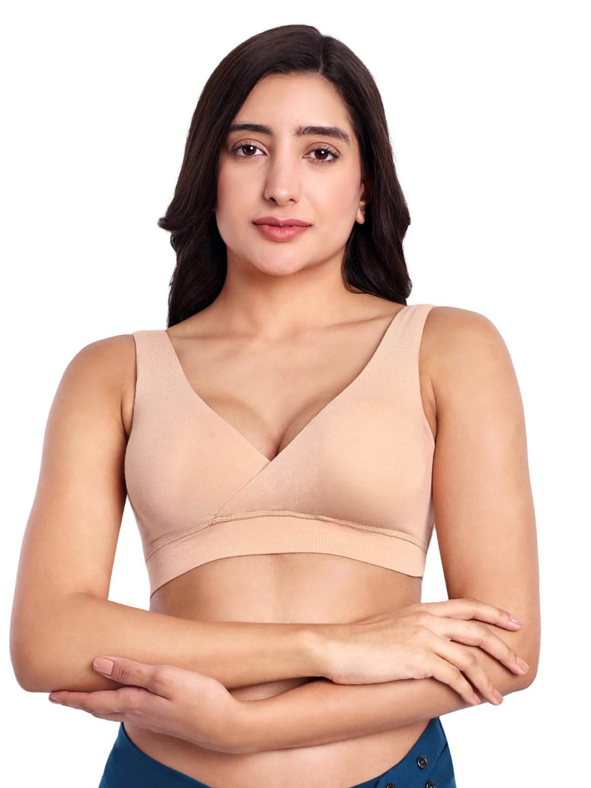 Maternity Bra | Feeding Bra | Nursing Bra for Women | Non Padded Bra for Women | Bamboo Soft Fabric.