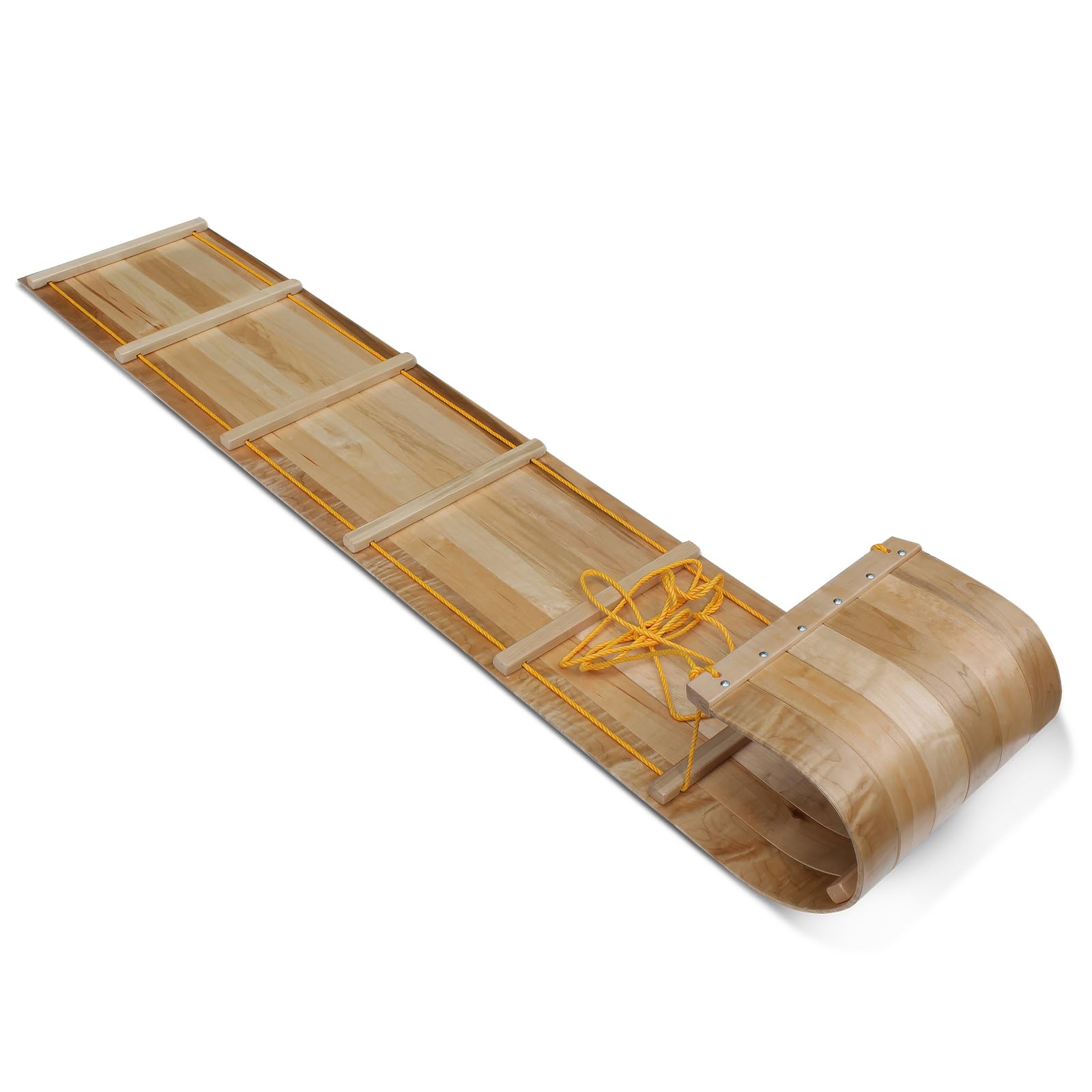 Flexible Flyer 6 Foot Classic Wood Toboggan Sled