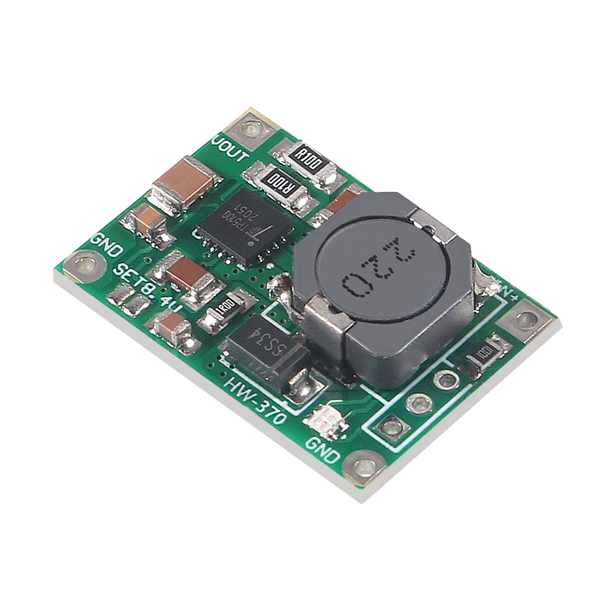 TP5100 - Módulo de fuente de alimentación de gestión de carga, 4,2 V, 8,4 V, 2 A, módulo de cargador de batería de iones de litio doble