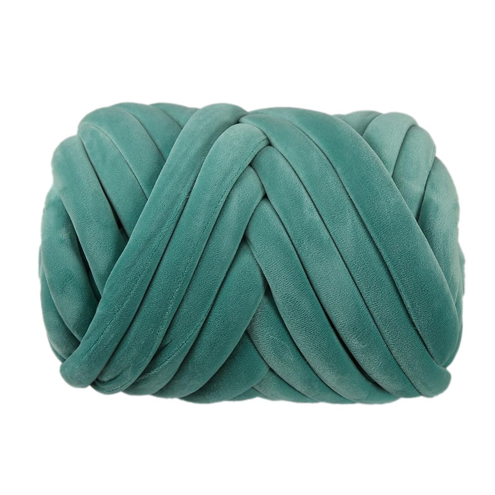 Gruba włóczka wełniana, 1000 g, Chunky XXL Yarn do dziergania na ręce, przędza do dziergania na ręce, nieporęczna przędza dla początkujących, do szydełkowania, koców, poduszek, kosza dla zwierząt