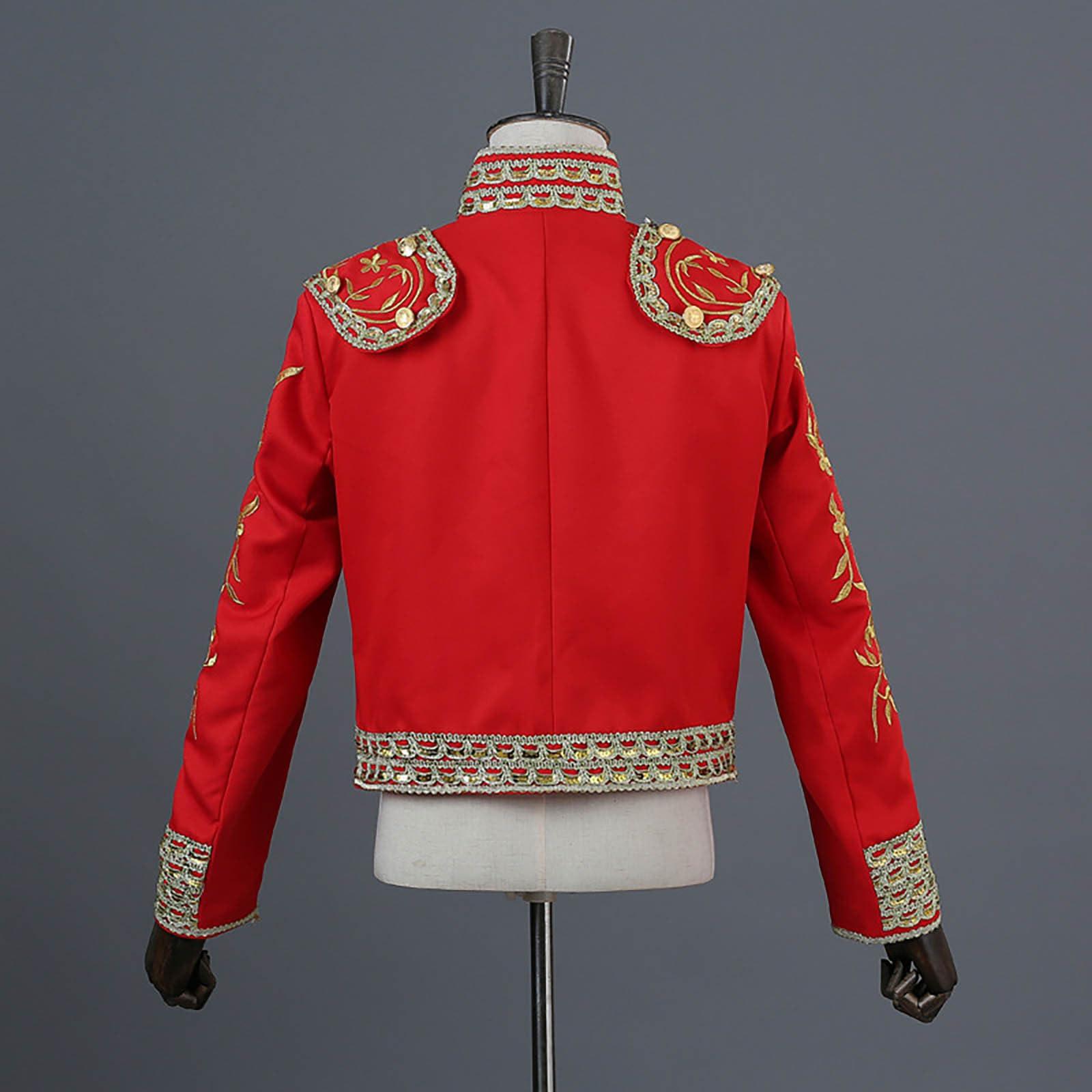Ropa medieval para hombre, disfraz retro victoriano, 3 piezas, chaqueta bordada, chaleco, pantalones con borlas, para Halloween, carnaval, actuación escénica, cosplay
