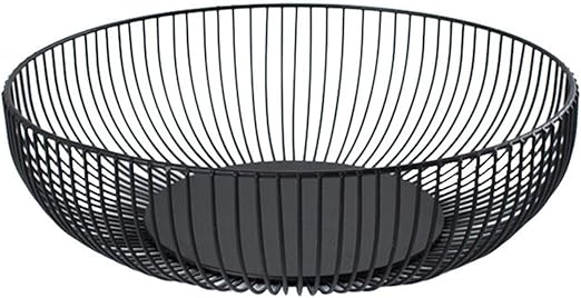 Amazon Co Jp フルーツバスケット 果物かご 北欧 収納バスケット お菓子収納かご 収納かご 果物 野菜 雑貨 小物 多機能 家庭用 お店用 鉄製 おしゃれ ホーム キッチン