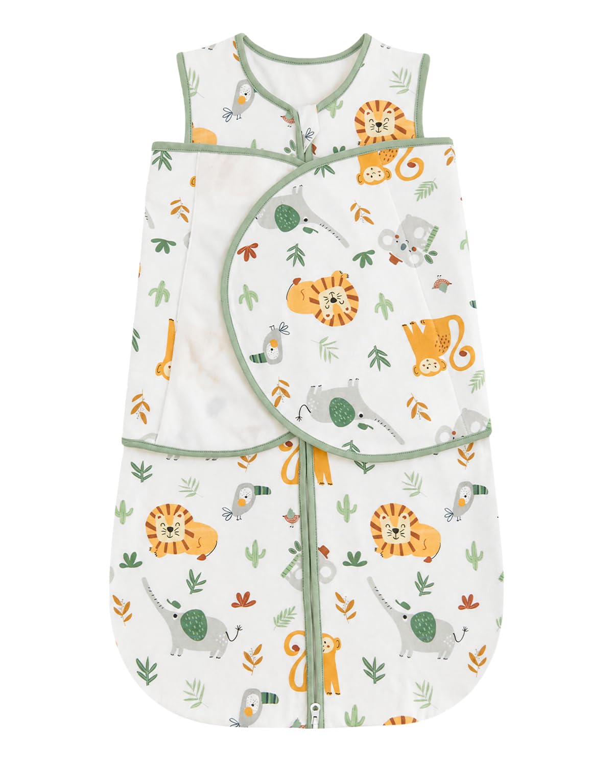 WYTbaby 1.0 TOG Baby Swaddle Sleeping Bag - 100% Cotton Newborn Wearable Blanket