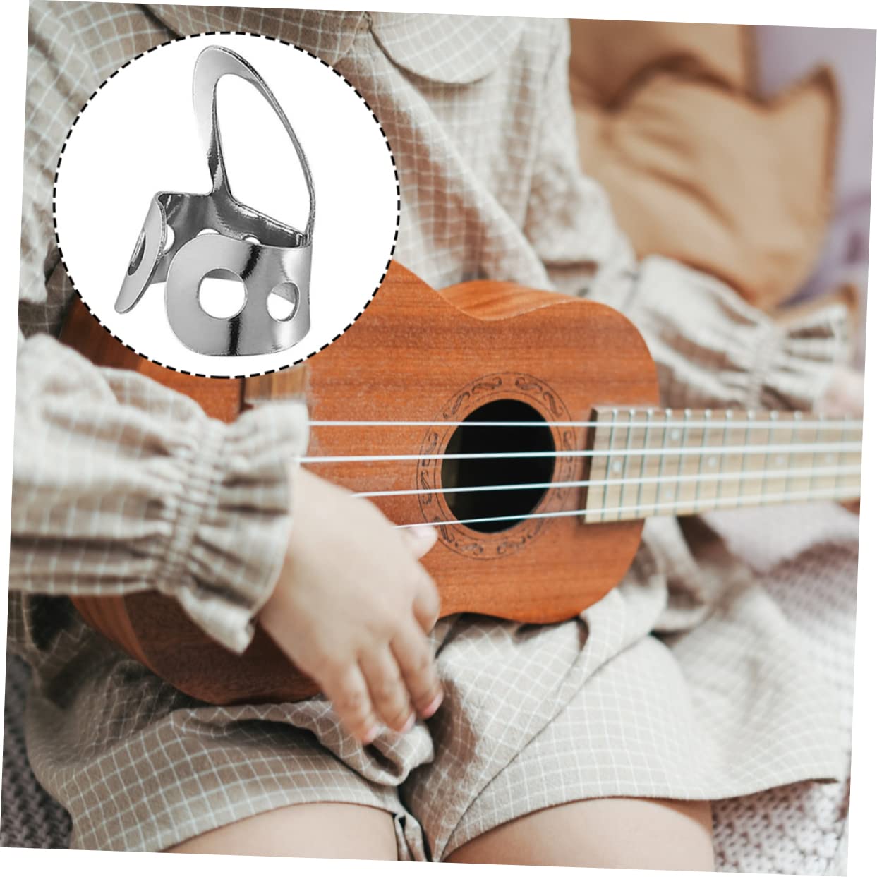 VICASKY 24pezzi Plettri Per Chitarra e Banjo Inossidabile Regolabili Per Controllo Ottimale e