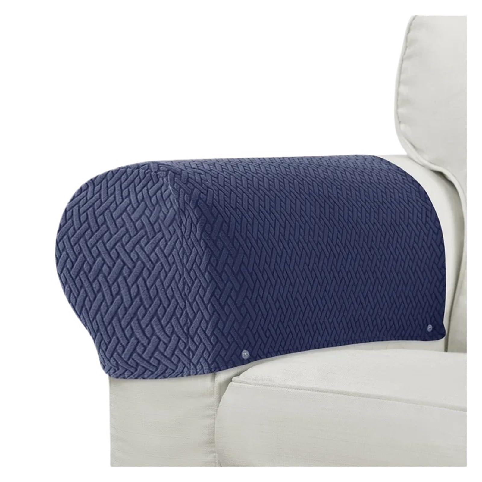 SFOIKVG Arm Covers 2pcs/set Jacquard Sofa Armrest Cover Anti-dirty Couch Chair Arm Protector Stretch Dustproof Towel Armchair Home Decor for Sofa Chair(A9 armrest cover)