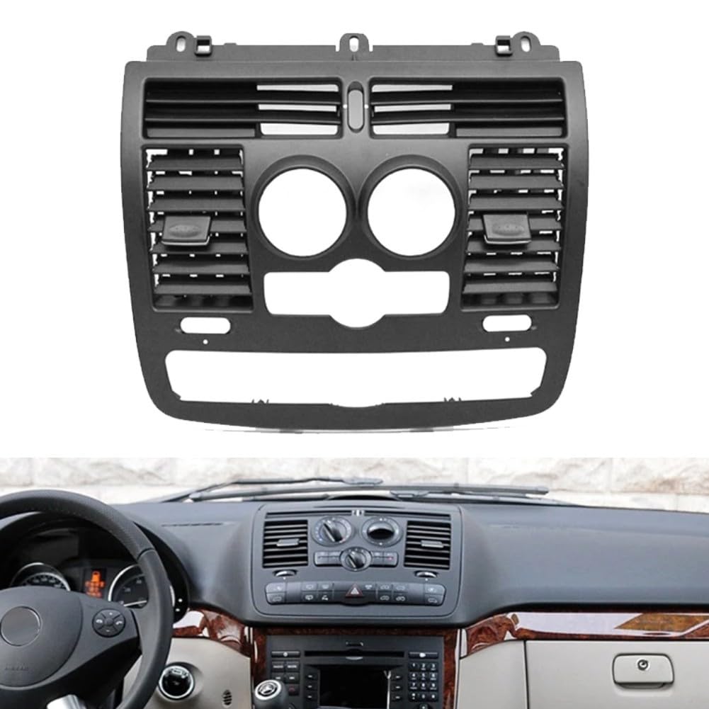 Panel de salida de aire acondicionado para coche, para Mercedes, para Vito para Viano para W636 2004-2015, fácil instalación, resiste arañazos (A)