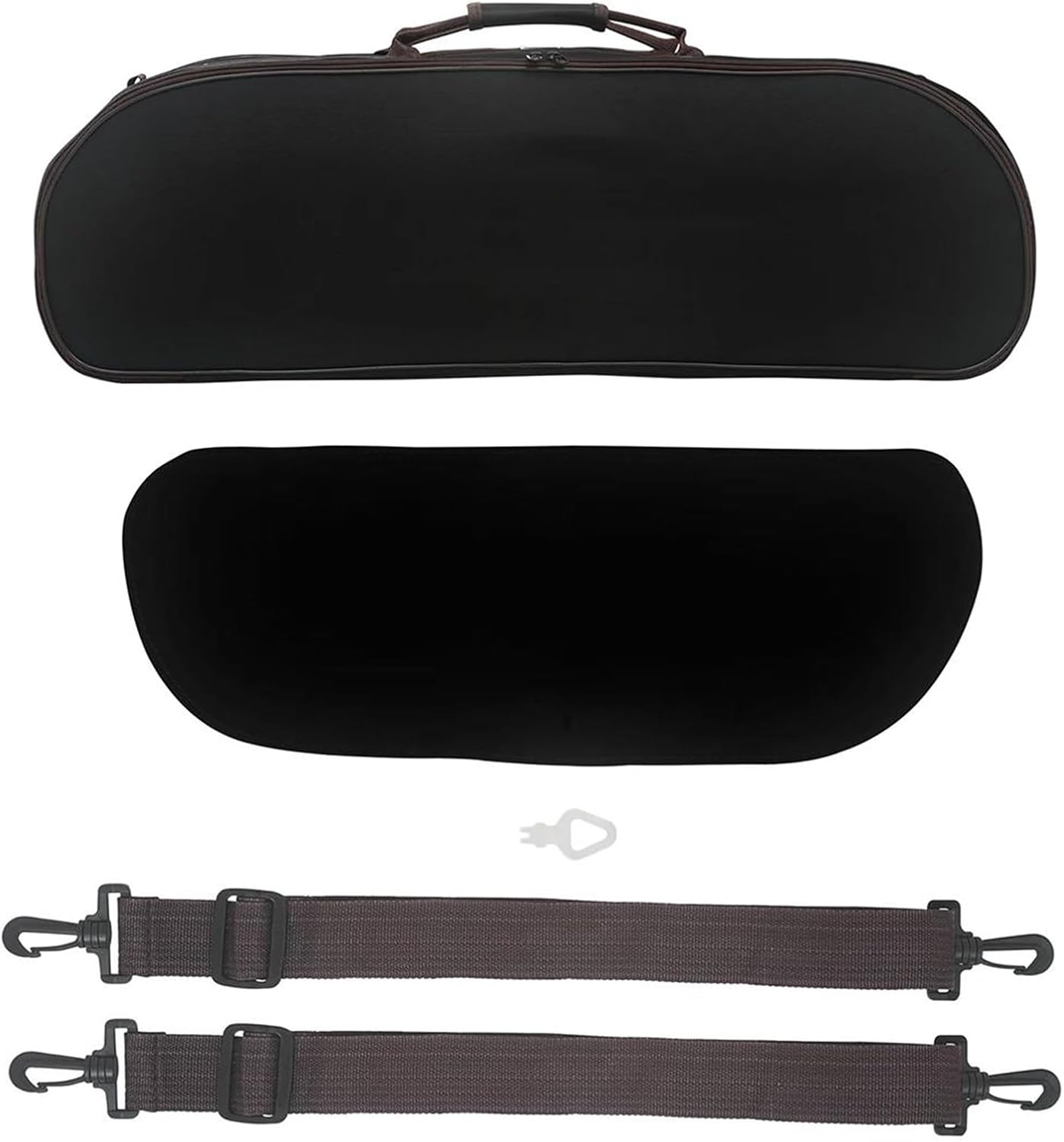 Violin instrument case Violin Case 4/4 With Hygrometer Professional Oxford Cloth Violin Backpack Case Waterproof Storage Bag Violin Parts