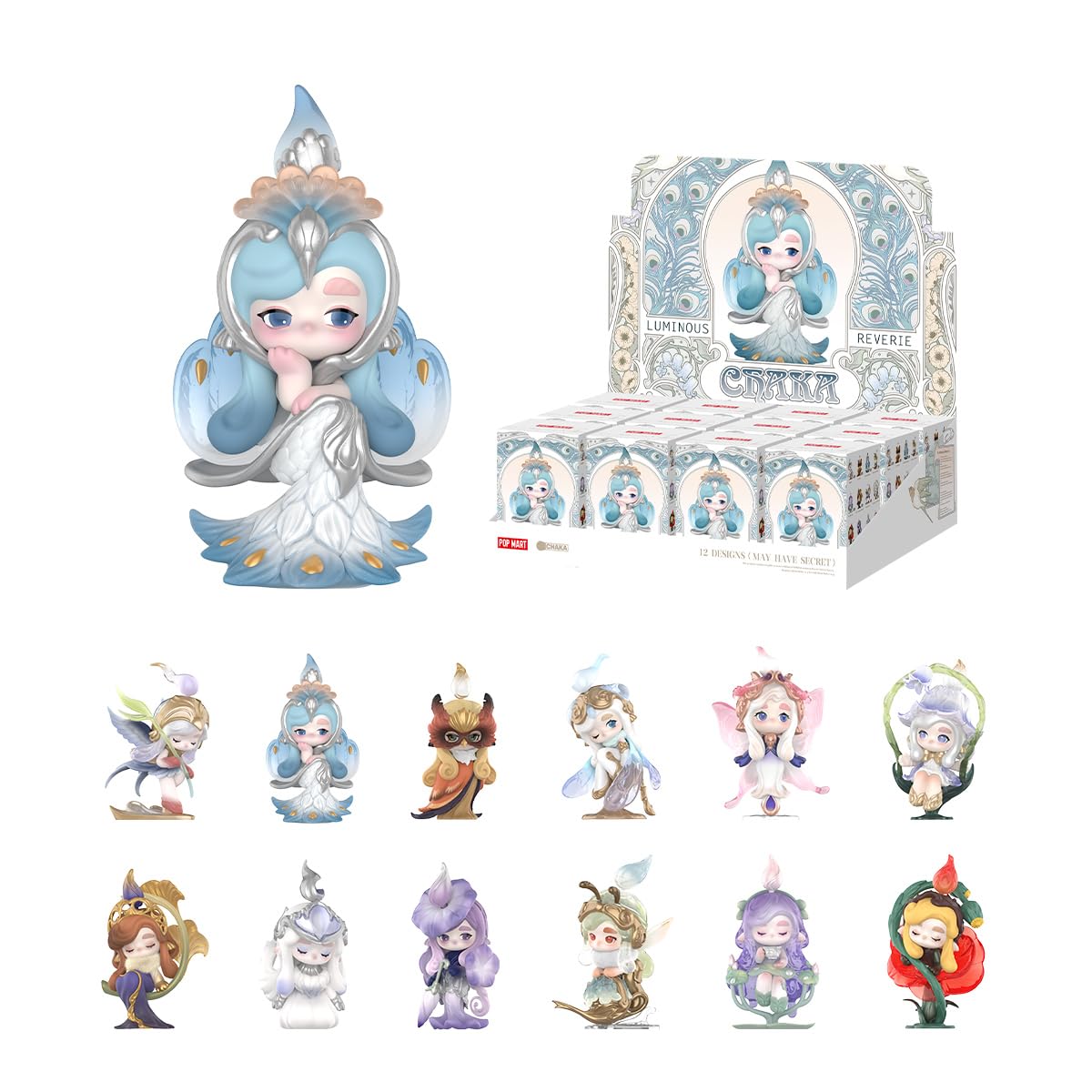 Amazon.com: POP MART Chaka Luminous Reverie Series Blind Box
