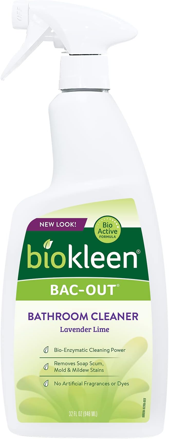 Biokleen Bac-Out Bathroom Cleaner - 32 Ounce -Eco-Friendly, Non-Toxic, Plant-Based, No Artificial Fragrance, Colors or Preservatives
