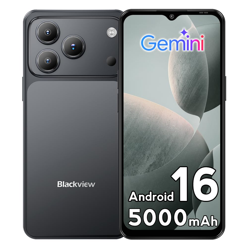 Blackview Wave7C Téléphone Portable,16+64GB/1TB,32+13MP Smartphone Débloqué