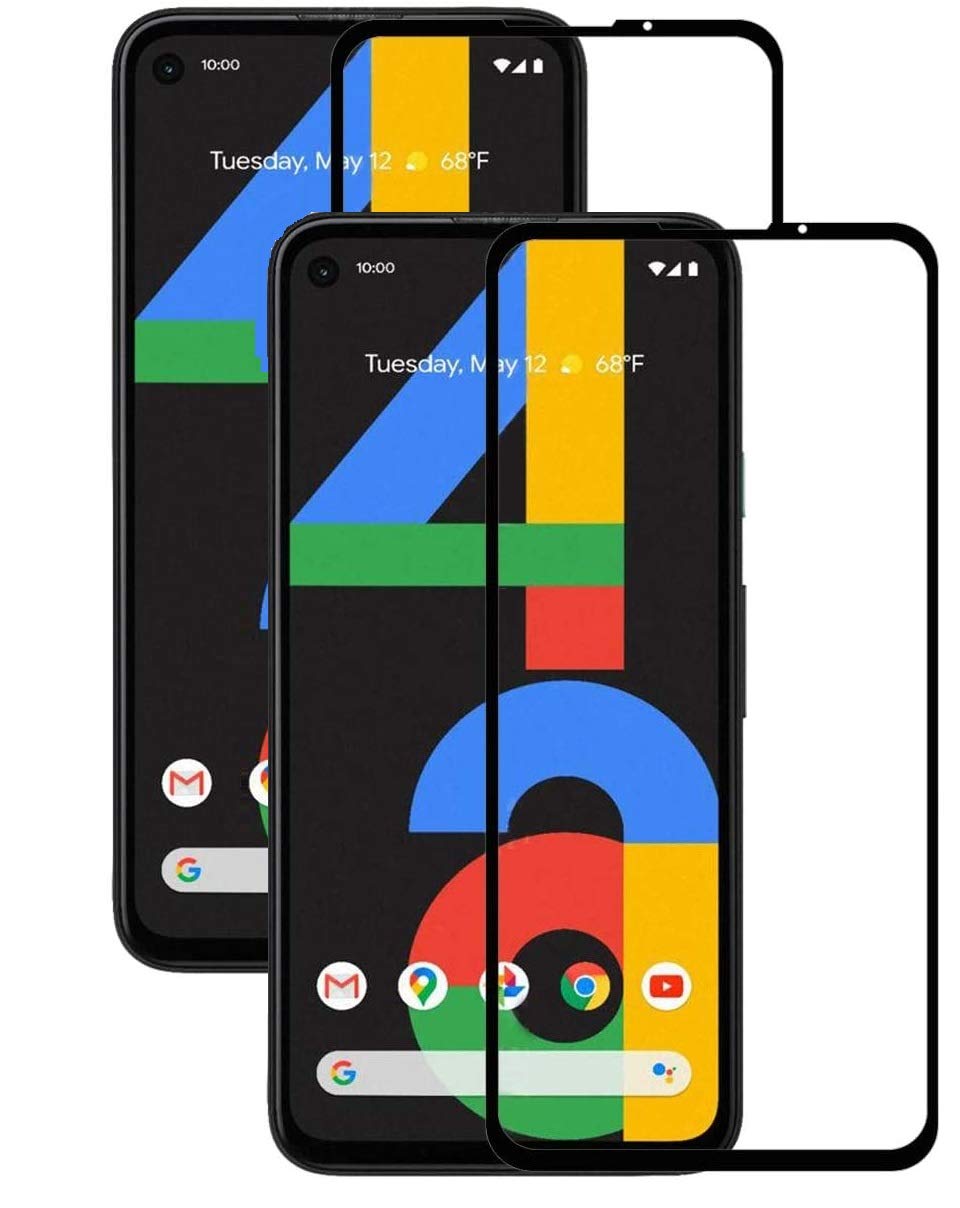 mobitronix (Pack Of 2 Full Glue Coverage Edge to Edge Tempered Glass Screen Protector For Google Pixel 4A Screen Protector (Black) (B08R9PH5VG) Amazon Price History, Amazon Price Tracker