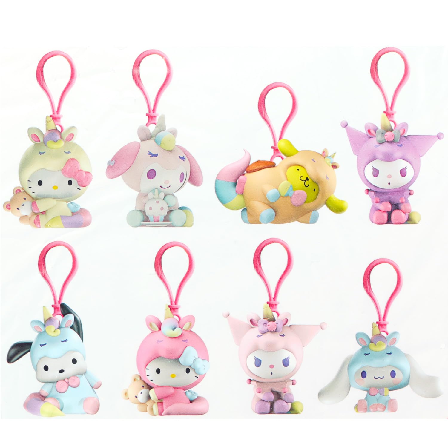 hello kitty backpack clip Amazon.com: Outfit Series Blind Bag Party Favors for Girls - Bundle with 3 Hello Kitty Hangers, Plus More What is your bass dressed to cheer for Color:Baby Musky connector