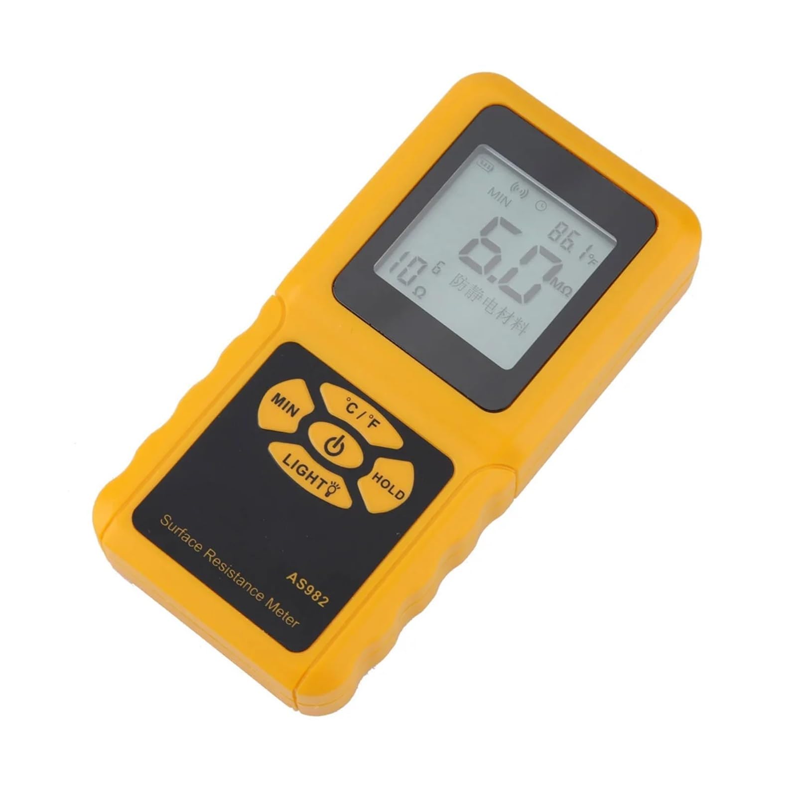 AS982 LCD-Display Obelächenwiderstandsmessrät Hand-Erdungswiderstandsmessrät