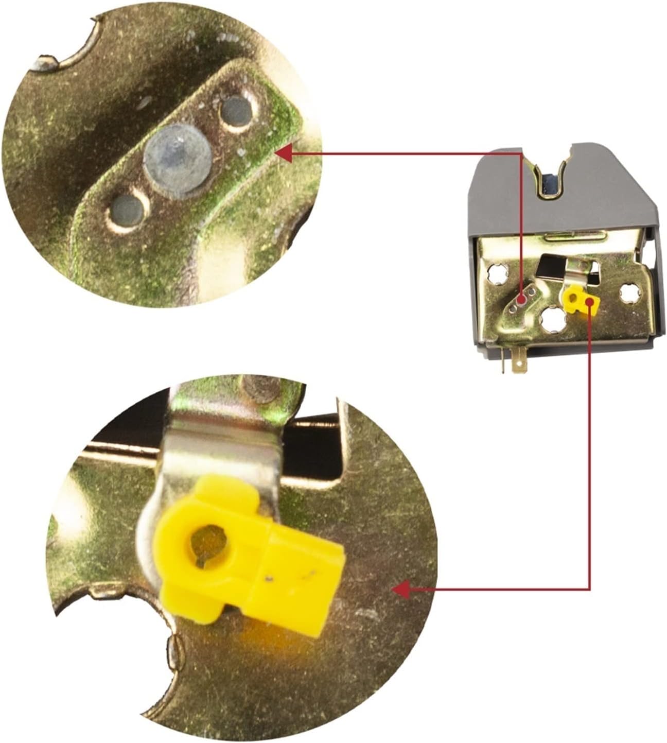 Car Trunk Boot Latch for Civic for Sedan for Coupe 1996 1997 1998 1999 2000 Trunk Latch Tailgate Lock Back Door Latch Trunk Lid Lift Latch Lock Actuator
