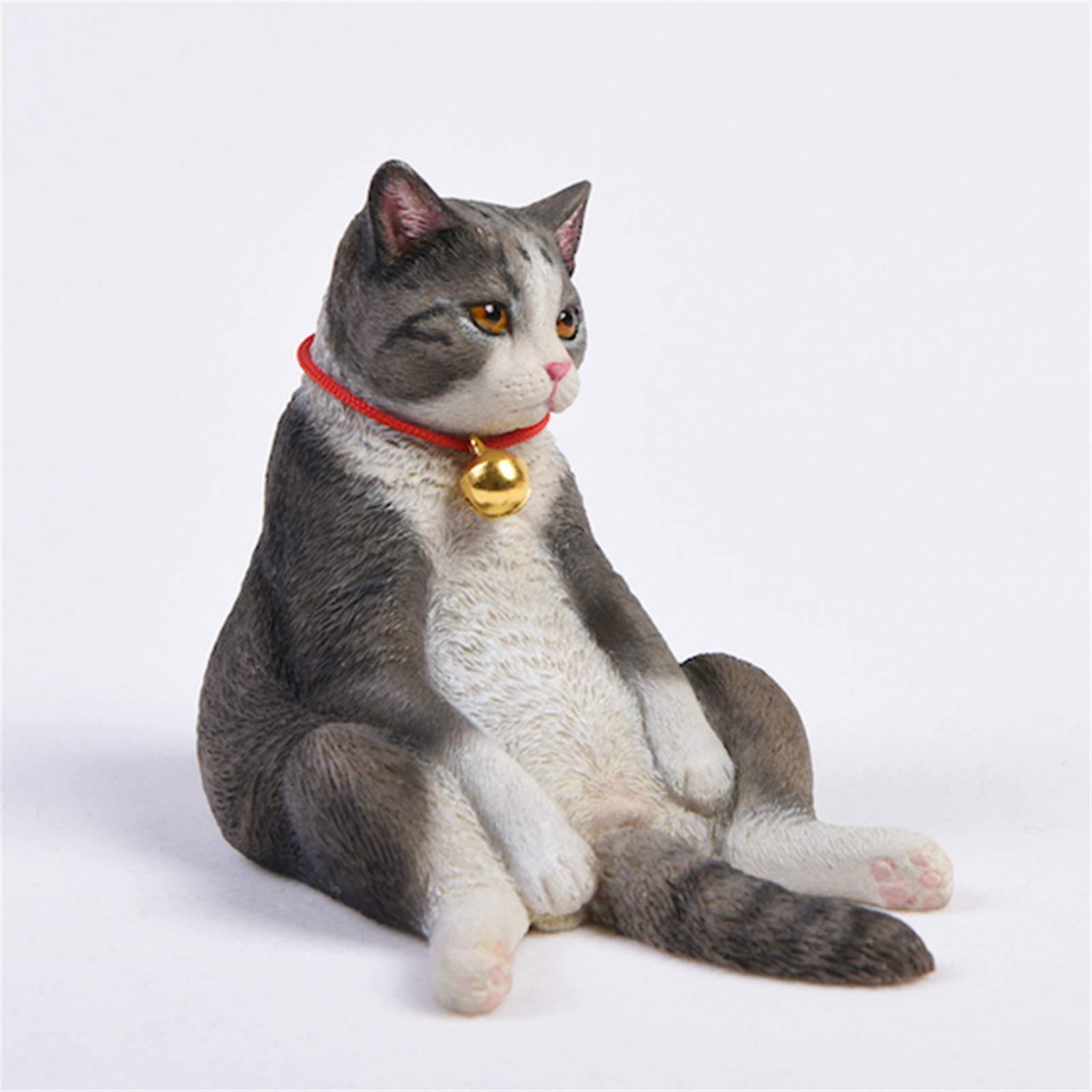 Amazon.co.jp: 1/6 サイズ 猫 可愛い ソファー付き ペット 猫 動物