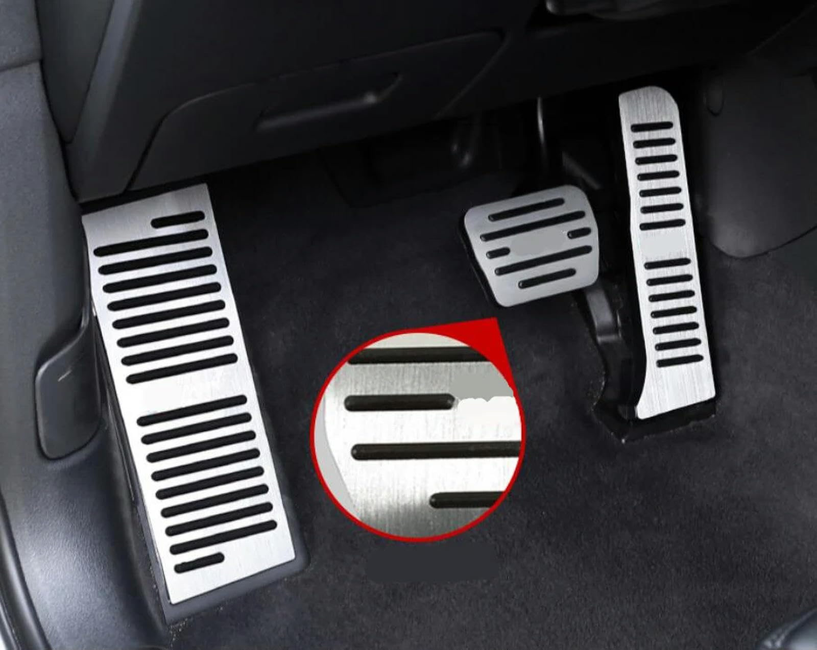 Akcesoria samochodowe LHD Podnóżek pedału gazu Hamulec Nakładki na pedały Stylizacja samochodu Do Audi Q3 8U A3 8P A1 TT