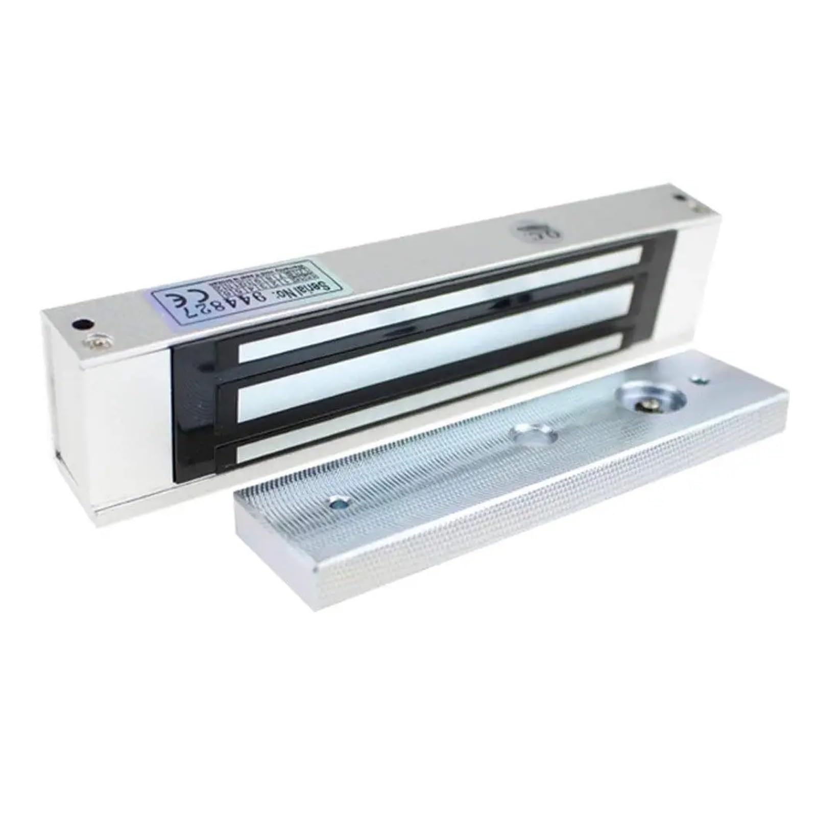 Cerradura magnética electromagnética | Control de acceso eléctrico DC12V a prueba de fallos for puerta única 180 kg(180KG invisible lock)