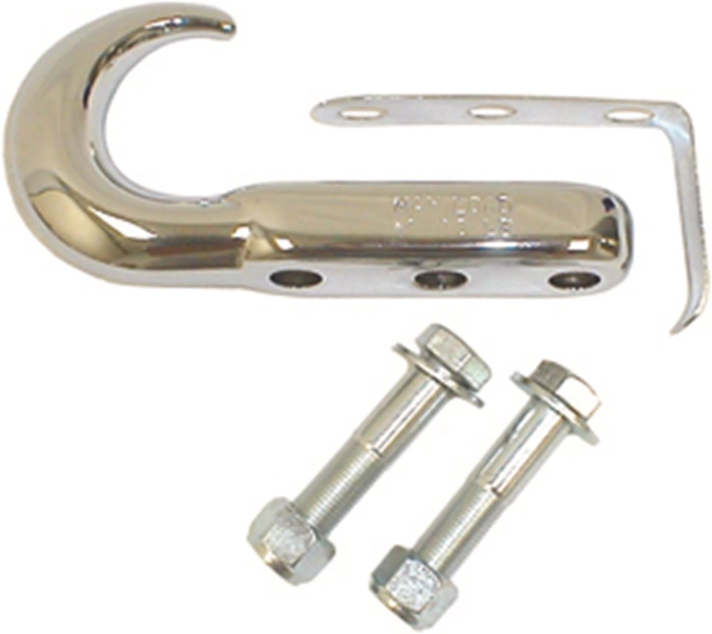 Rugged Ridge | Tow Hook, Front, Chrome | 11303.03 | Fits 1942-2006 Jeep CJ & Wrangler YJ/TJ