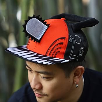 Amazon.co.jp: 野球帽 チェンソーマン コスプレ道具 デンジ ポチタ