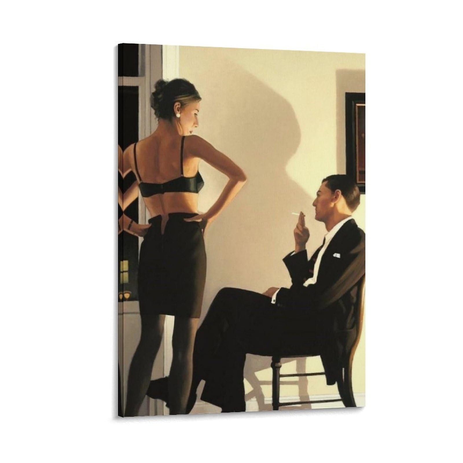 Night in The City by jack_vettriano Wall Art Prints Poster Wall Art Poster Prints Home Decor Picture Canvas Painting Posters 12x18inch(30x45cm) — image 1