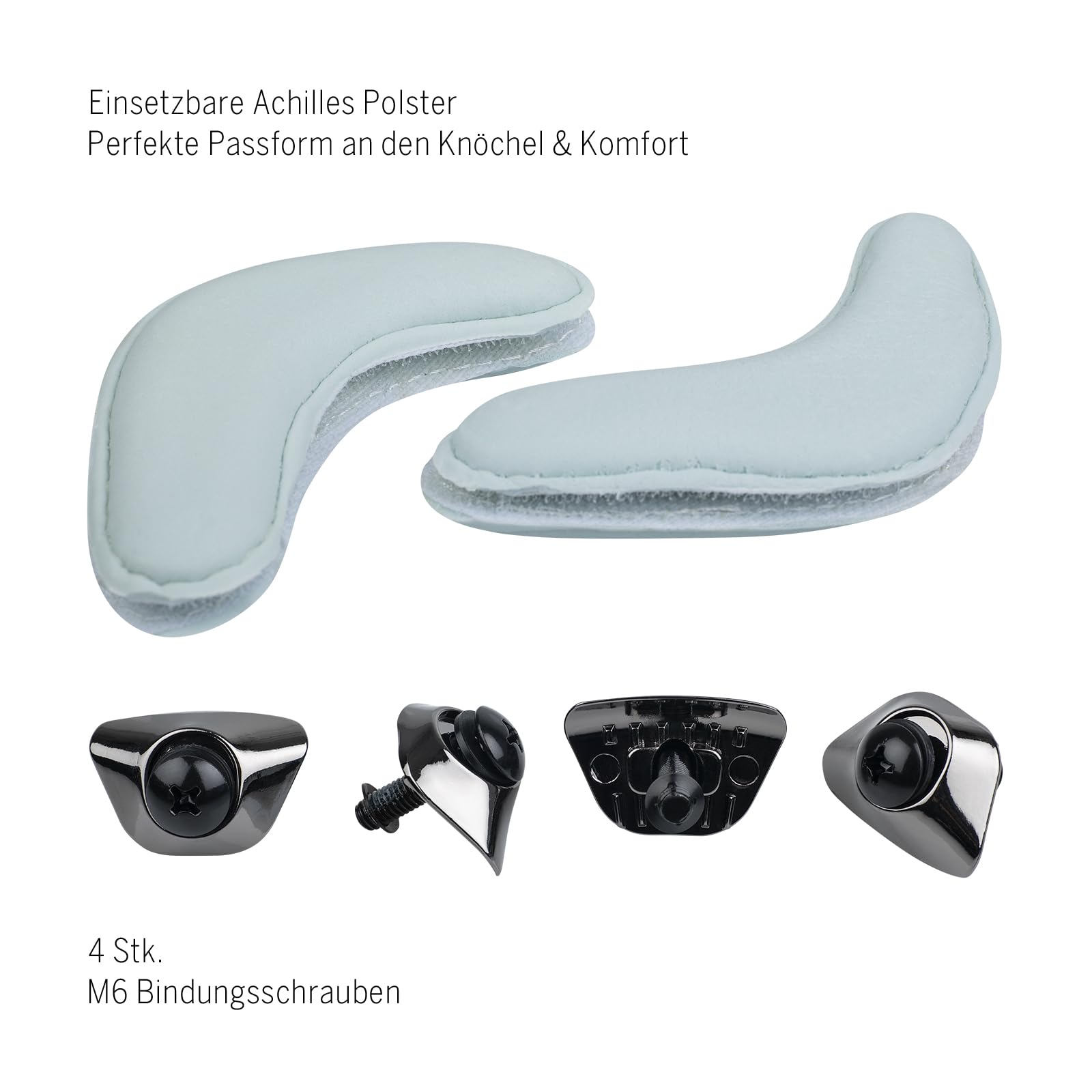 MESLE Wakeboard-Bindung Maxx, 41.5-47.5 EU, Closed-Toe Boots für Fortgeschrittene & Profis, für Boot und Seilbahn, schwarz