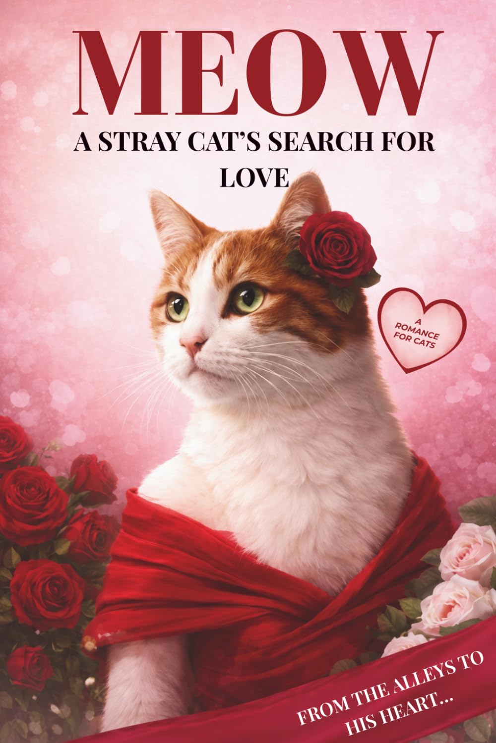 Meow: A Stray Cat's Search for Love: A Book Just for Cats, and a Funny Gag Gift for Cat Lovers