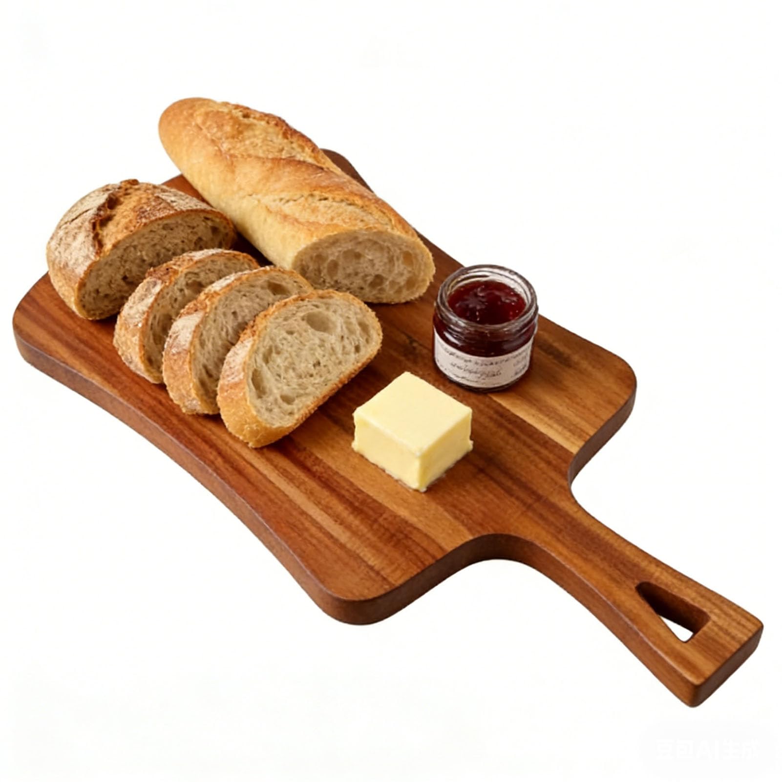 Ejoyous Tabla de Cortar de Madera Tabla de Cortar de Madera Grande con 18,11 X 10,24 X 0,6 Pulgadas de para Preparación de Cocina Servir Queso Pan Frutas Verduras Charcutería (46x26x1,5