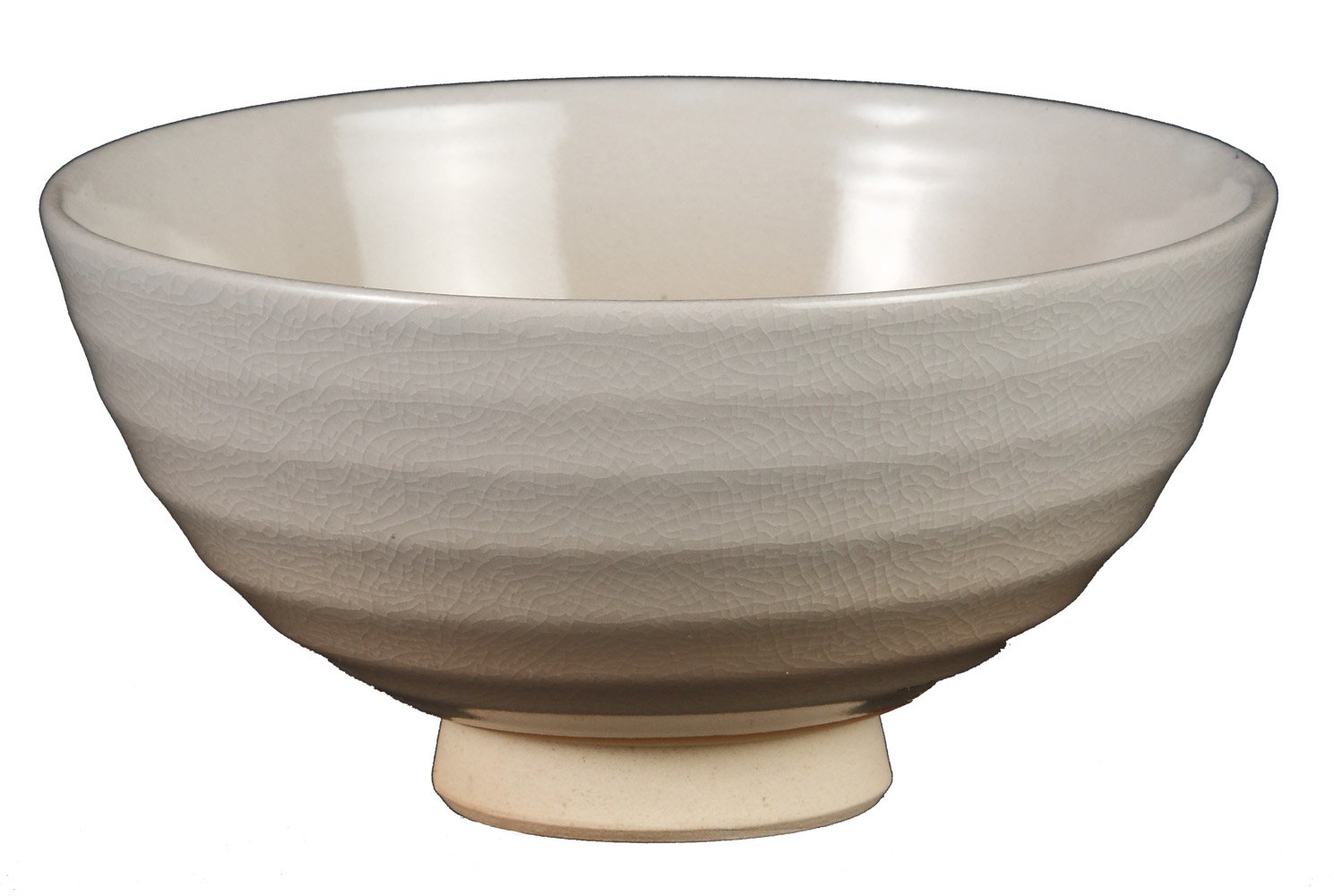 Hagi Ware Rice Bowl White Earthenware 4.5in Hagitoen Made in Japan
